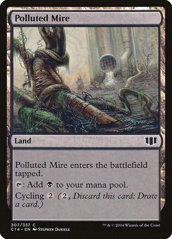 Magic: The Gathering MTG Single Polluted Mire [Commander 2014]