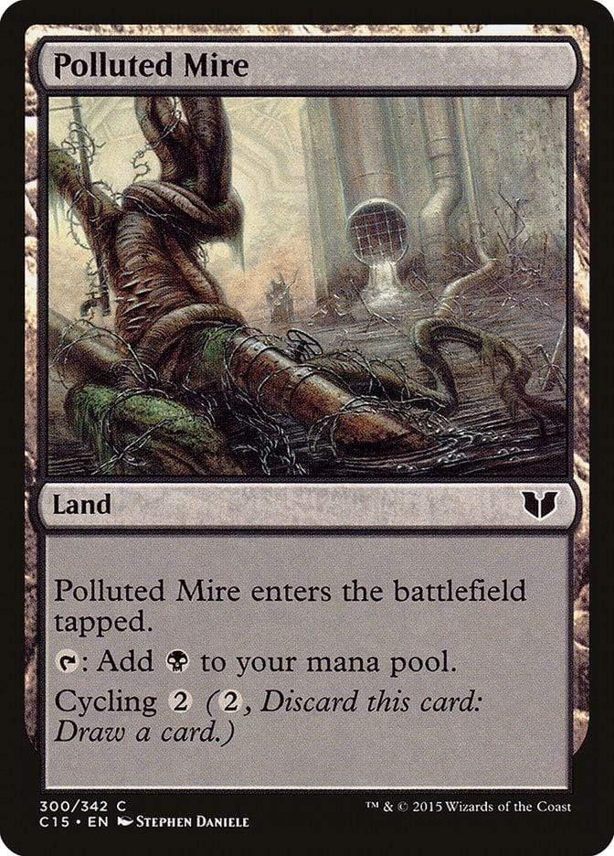 Magic: The Gathering MTG Single Polluted Mire [Commander 2015]