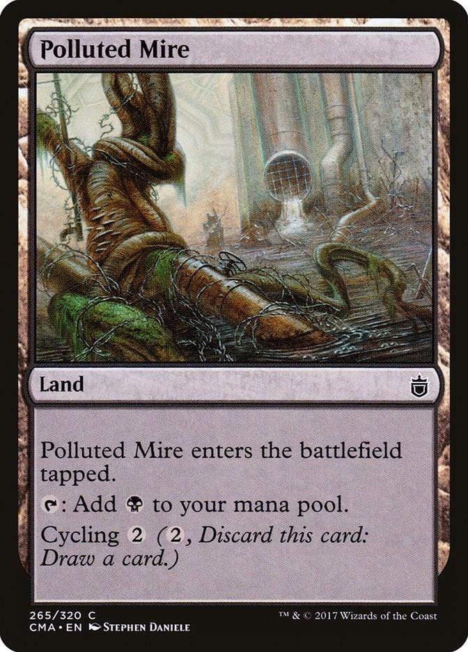 Magic: The Gathering MTG Single Polluted Mire [Commander Anthology]