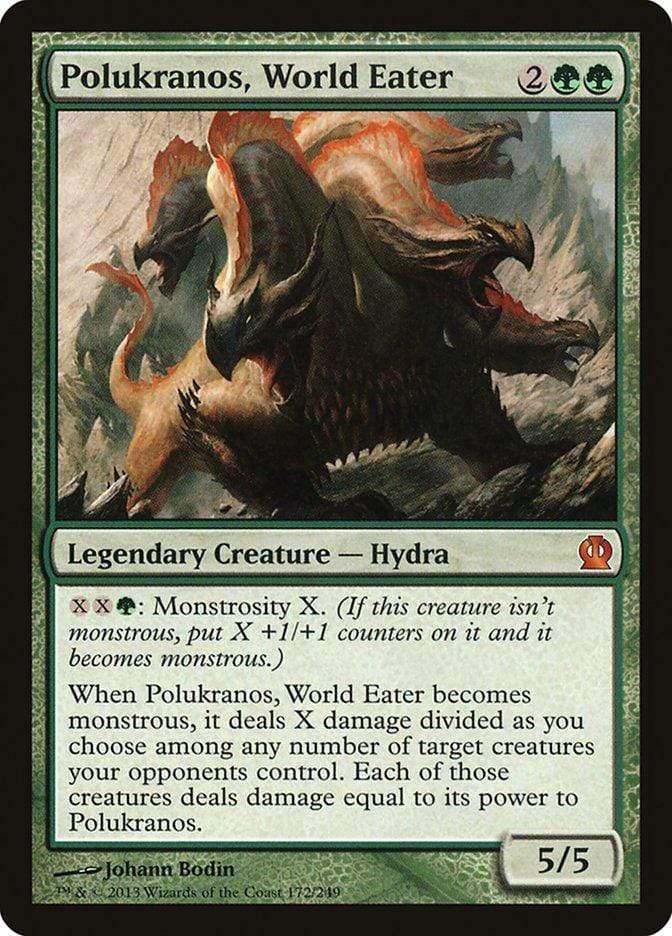 Magic: The Gathering MTG Single Polukranos, World Eater [Theros]