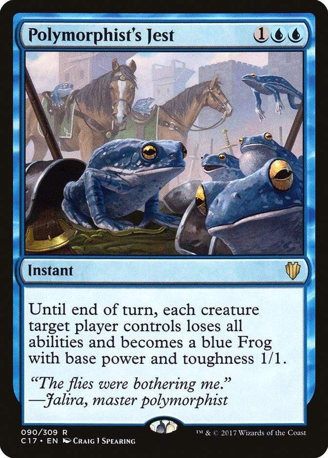 Magic: The Gathering MTG Single Polymorphist's Jest [Commander 2017]