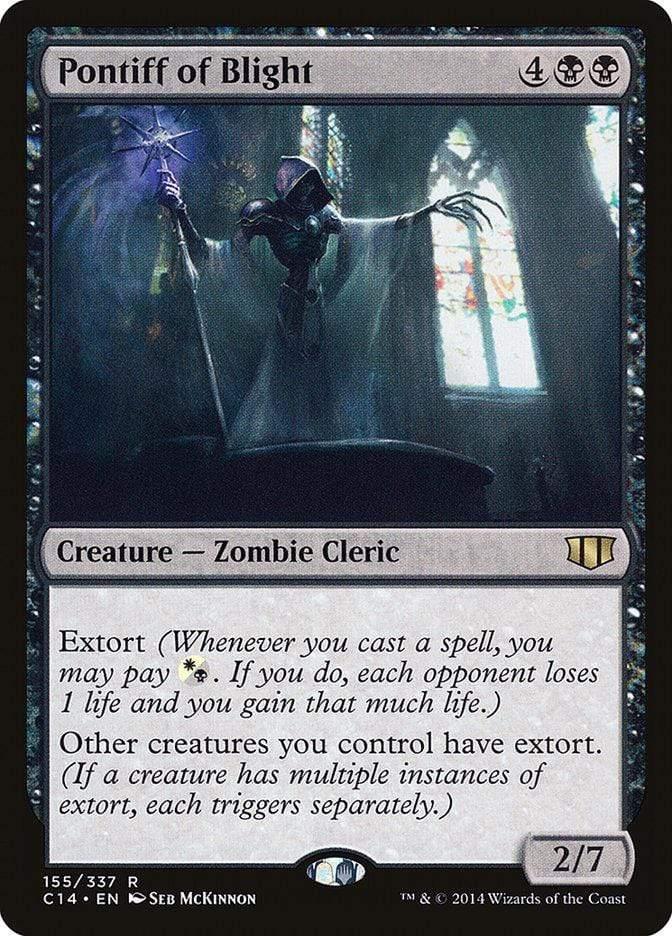 Magic: The Gathering MTG Single Pontiff of Blight [Commander 2014]