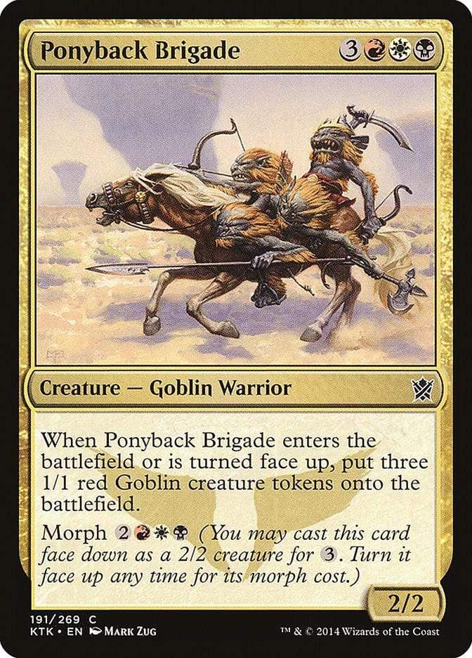 Magic: The Gathering MTG Single Ponyback Brigade [Khans of Tarkir]