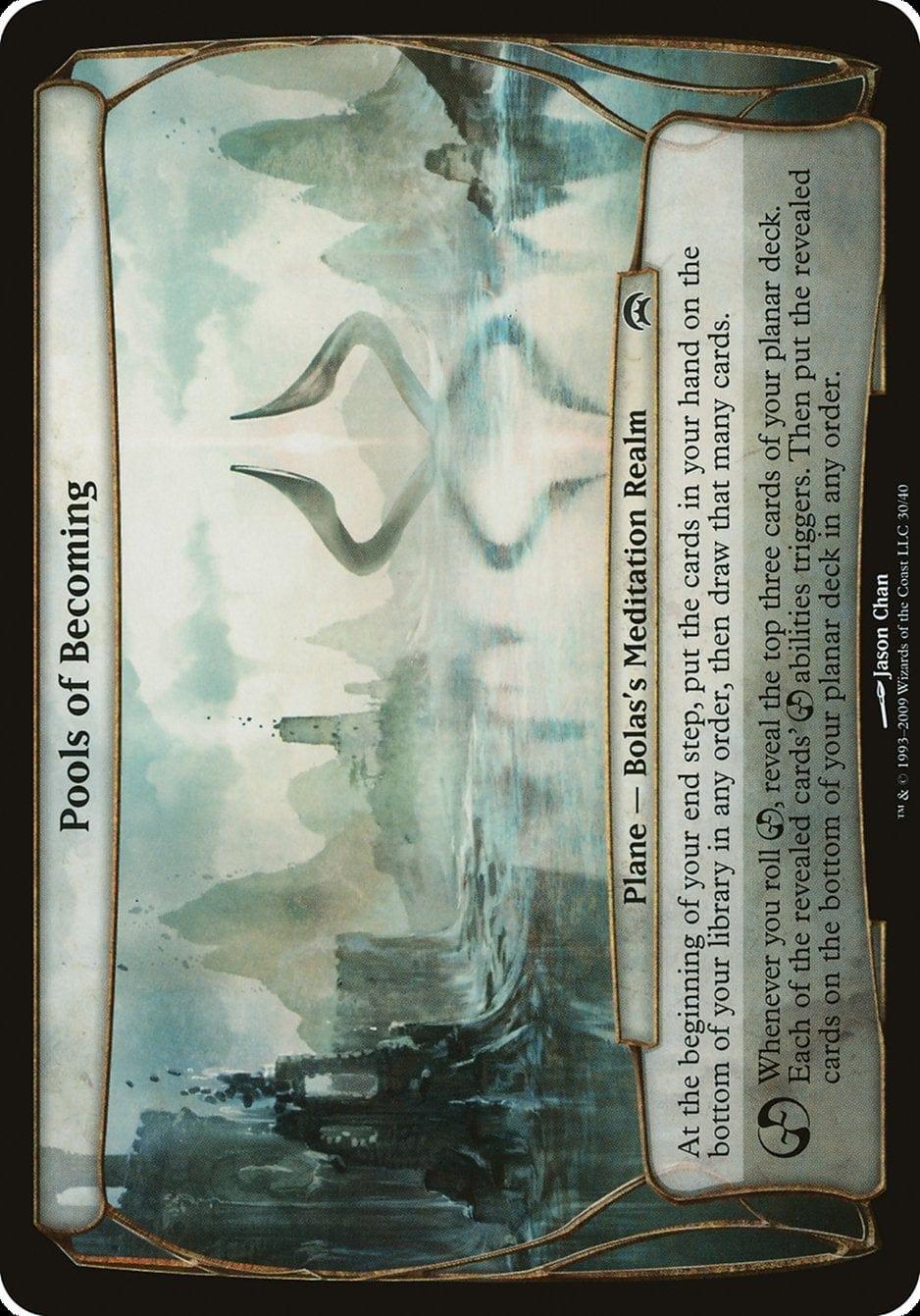 Magic: The Gathering MTG Single Pools of Becoming (Planes) [Planechase Planes]