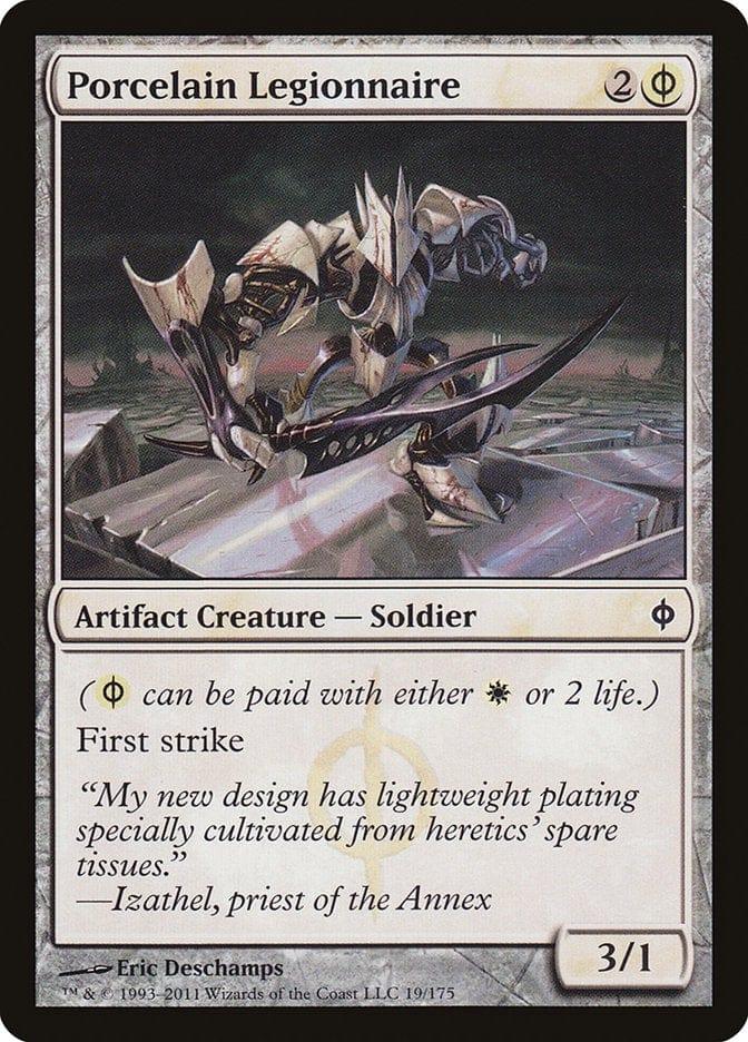Magic: The Gathering MTG Single Porcelain Legionnaire [New Phyrexia]
