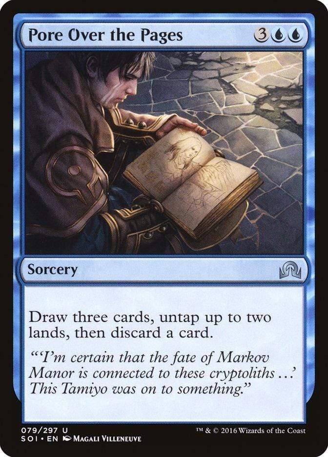 Magic: The Gathering MTG Single Pore Over the Pages [Shadows over Innistrad]