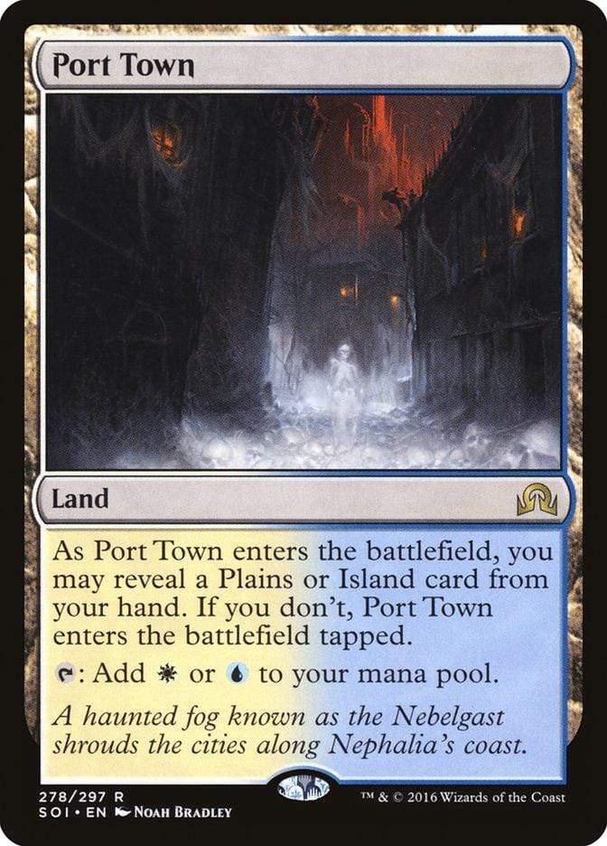 Magic: The Gathering MTG Single Port Town [Shadows over Innistrad]