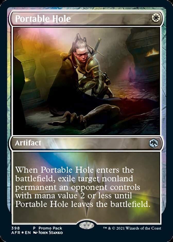 Magic: The Gathering MTG Single Portable Hole (Promo Pack) [Dungeons & Dragons: Adventures in the Forgotten Realms]