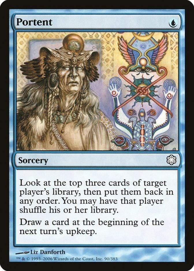 Magic: The Gathering MTG Single Portent [Coldsnap Theme Decks]