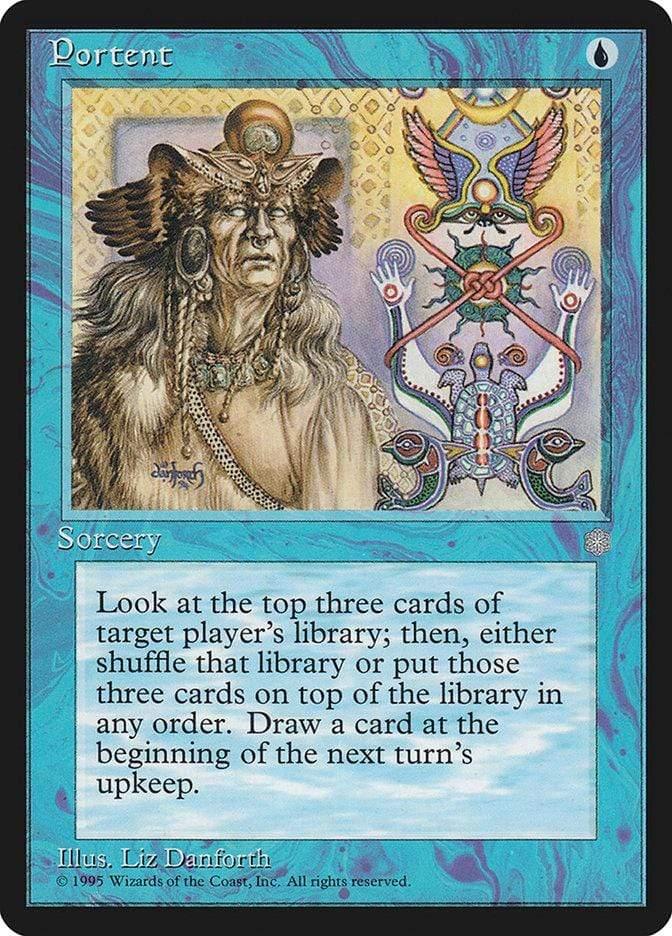 Magic: The Gathering MTG Single Portent [Ice Age]