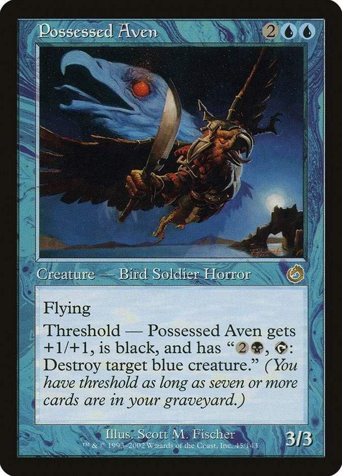 Magic: The Gathering MTG Single Possessed Aven [Torment]