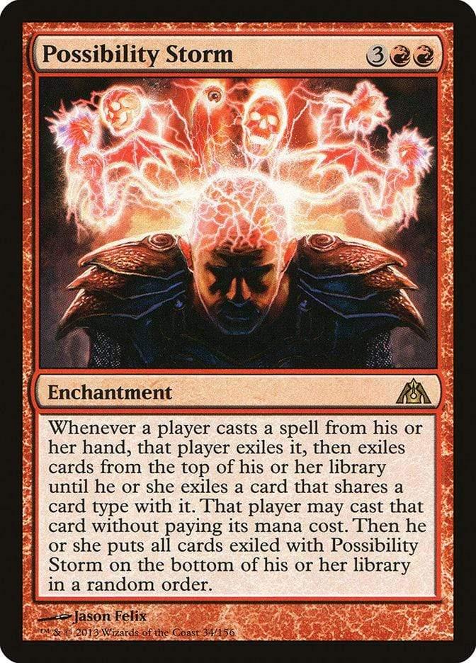 Magic: The Gathering MTG Single Possibility Storm [Dragon's Maze]