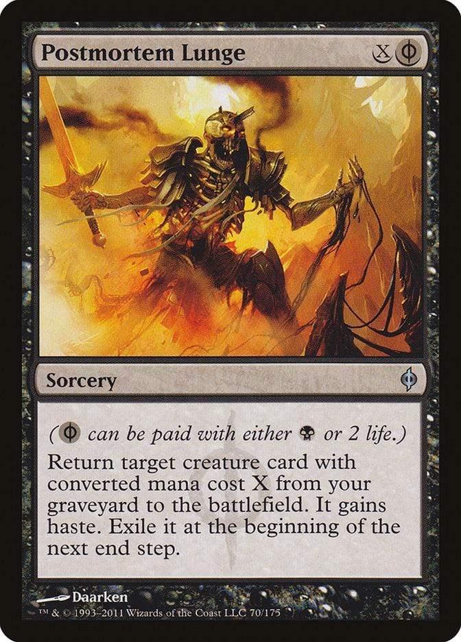 Magic: The Gathering MTG Single Postmortem Lunge [New Phyrexia]
