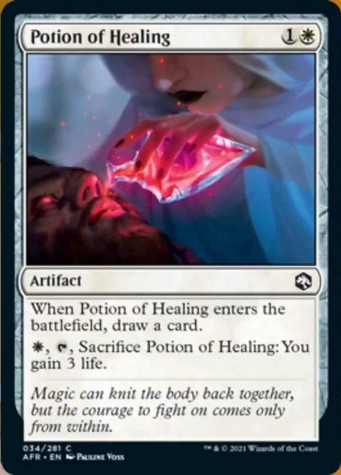 Magic: The Gathering MTG Single Potion of Healing [Dungeons & Dragons: Adventures in the Forgotten Realms]