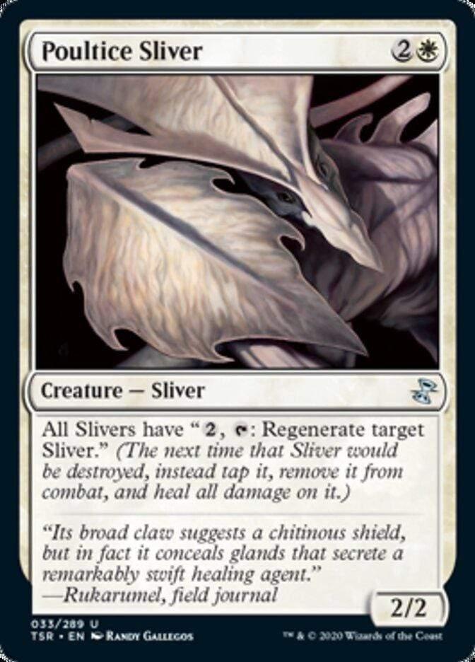 Magic: The Gathering MTG Single Poultice Sliver [Time Spiral Remastered]