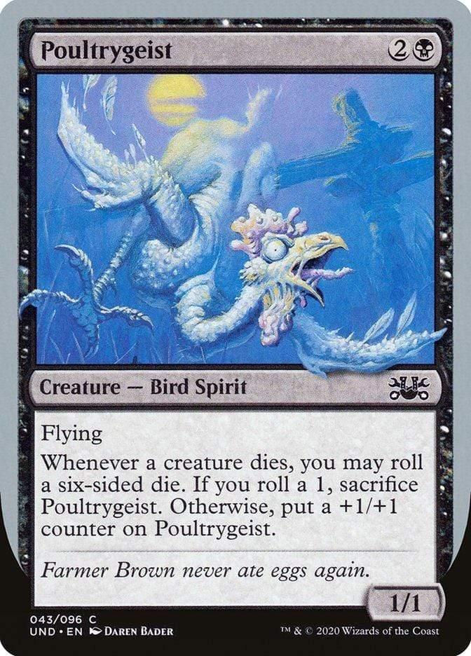 Magic: The Gathering MTG Single Poultrygeist [Unsanctioned]