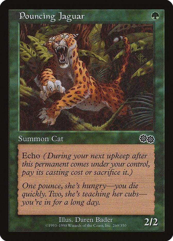 Magic: The Gathering MTG Single Pouncing Jaguar [Urza's Saga]