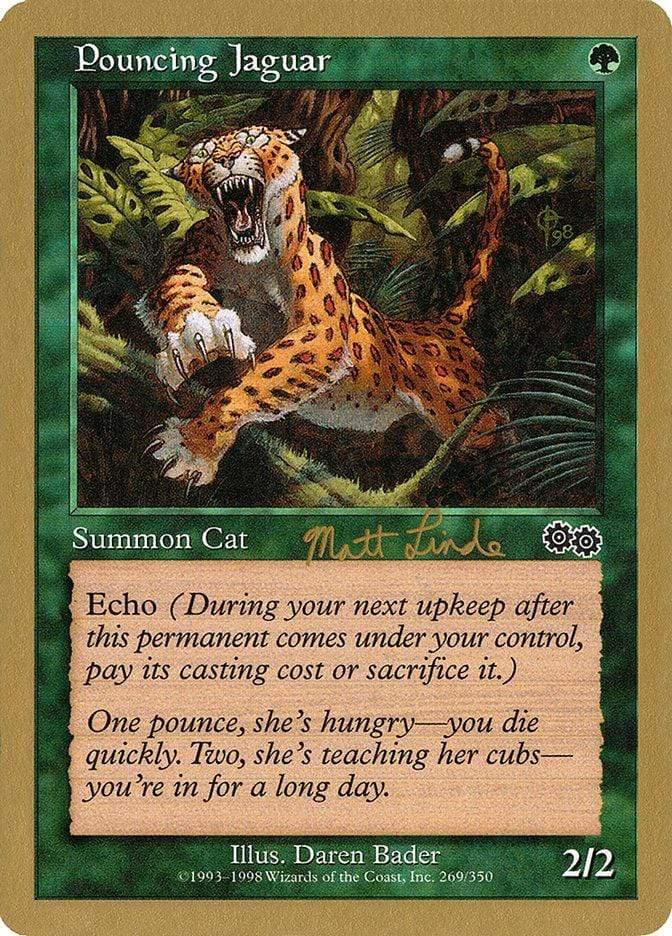 Magic: The Gathering MTG Single Pouncing Jaguar [World Championship Decks 1999]