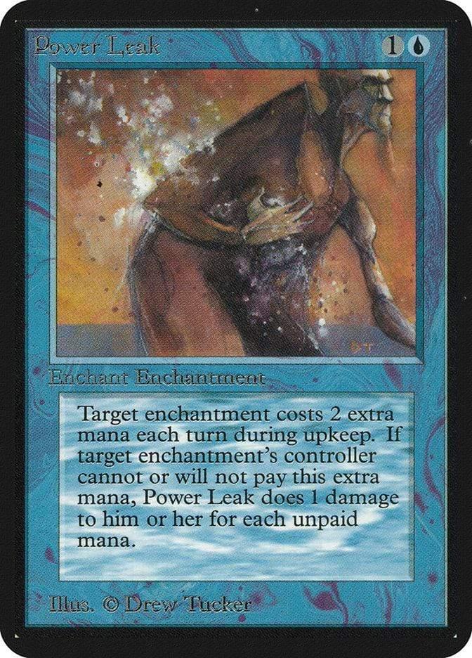Magic: The Gathering MTG Single Power Leak [Limited Edition Alpha]