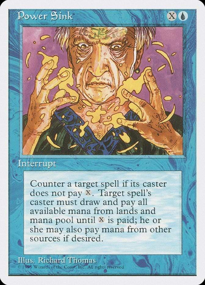Magic: The Gathering MTG Single Power Sink [Fourth Edition]