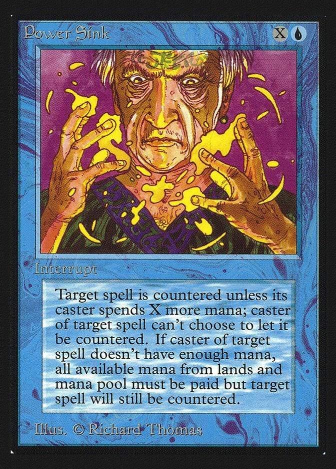Magic: The Gathering MTG Single Power Sink [International Collectors’ Edition]