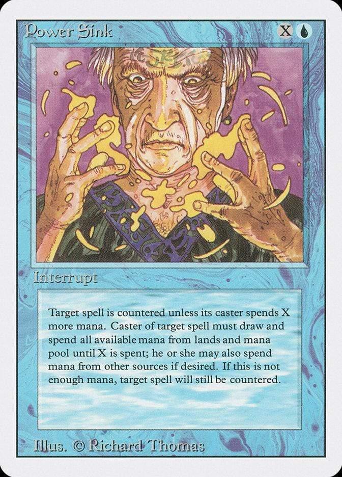 Magic: The Gathering MTG Single Power Sink [Revised Edition]
