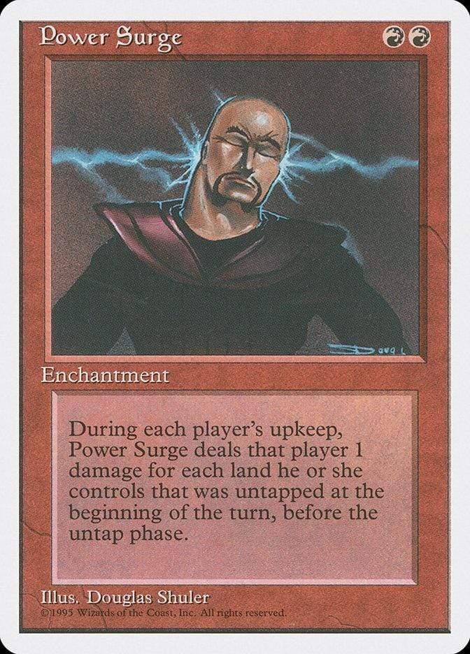 Magic: The Gathering MTG Single Power Surge [Fourth Edition]