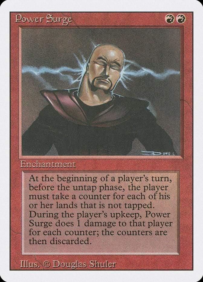 Magic: The Gathering MTG Single Power Surge [Revised Edition]