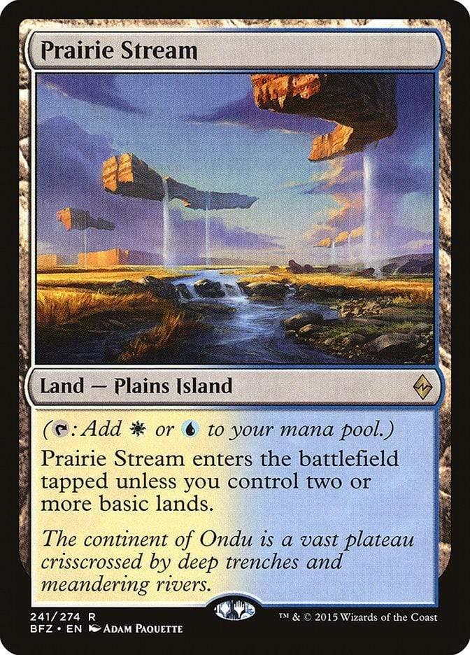 Magic: The Gathering MTG Single Prairie Stream [Battle for Zendikar]