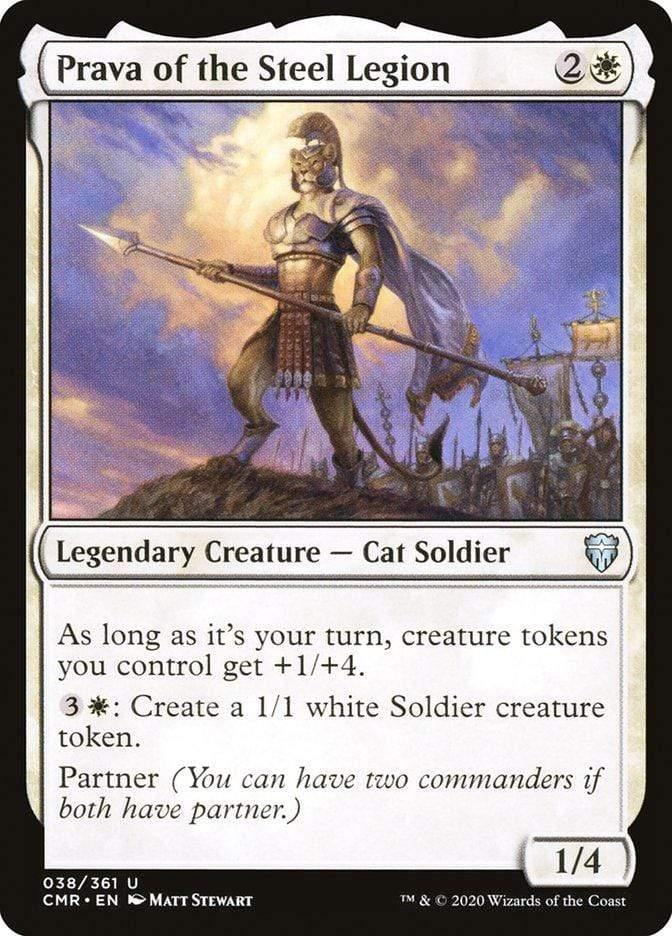 Magic: The Gathering MTG Single Prava of the Steel Legion [Commander Legends]