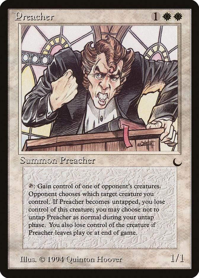 Magic: The Gathering MTG Single Preacher [The Dark]