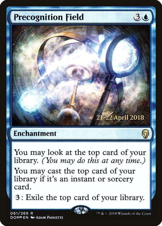 Magic: The Gathering MTG Single Precognition Field  [Dominaria Prerelease Promos]