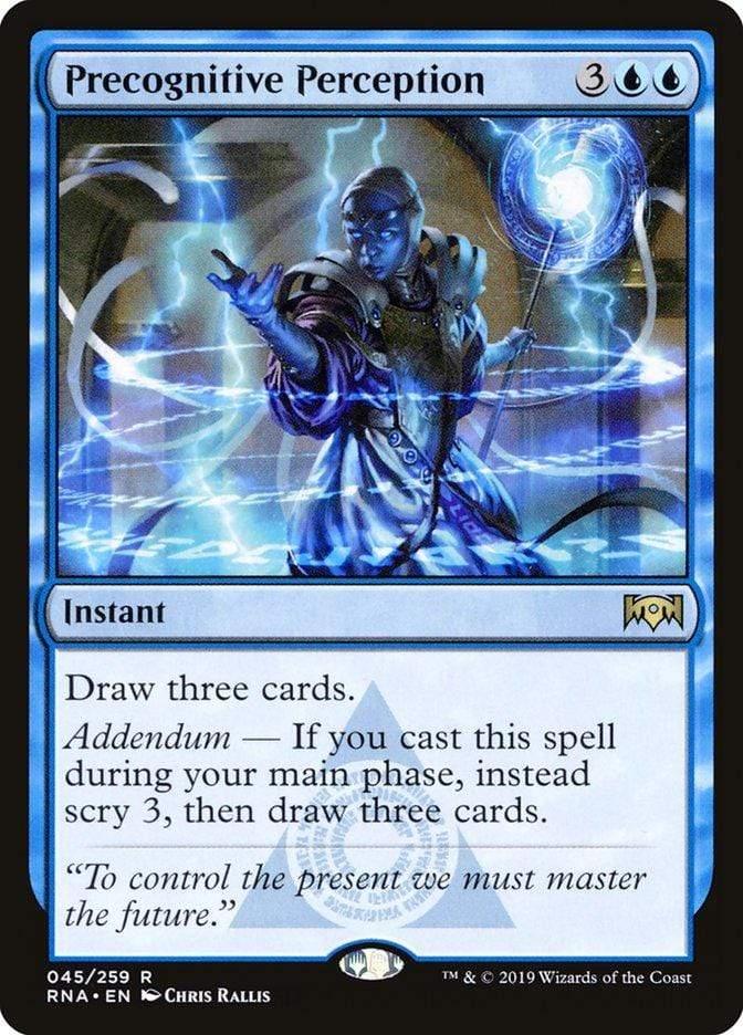 Magic: The Gathering MTG Single Precognitive Perception [Ravnica Allegiance]