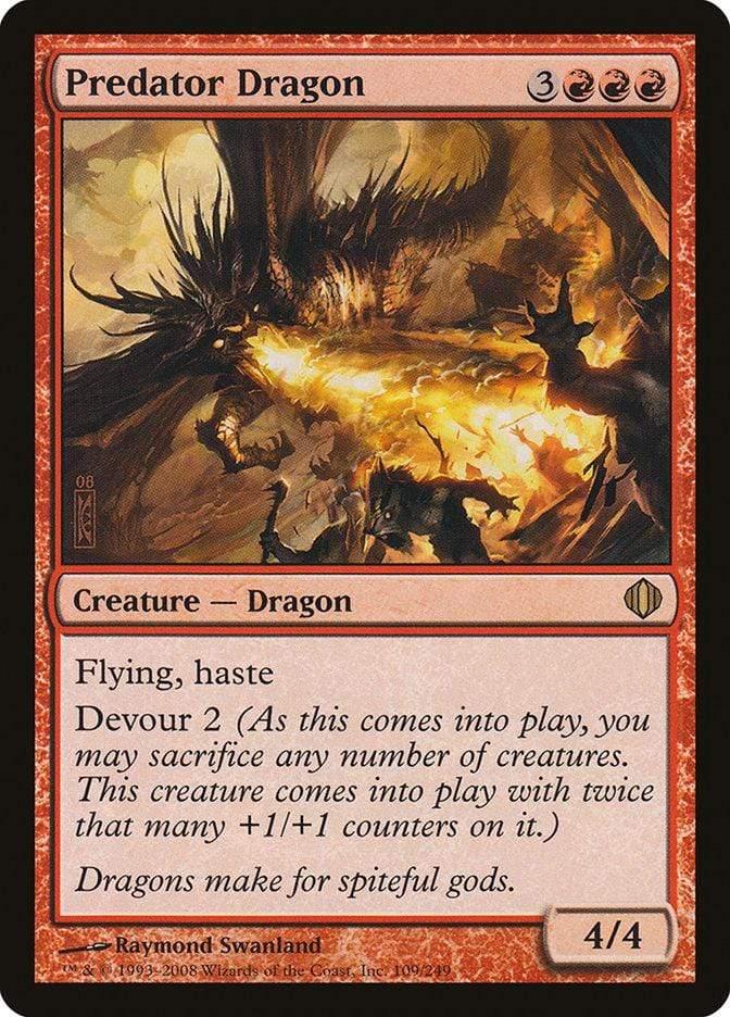 Magic: The Gathering MTG Single Predator Dragon [Shards of Alara]