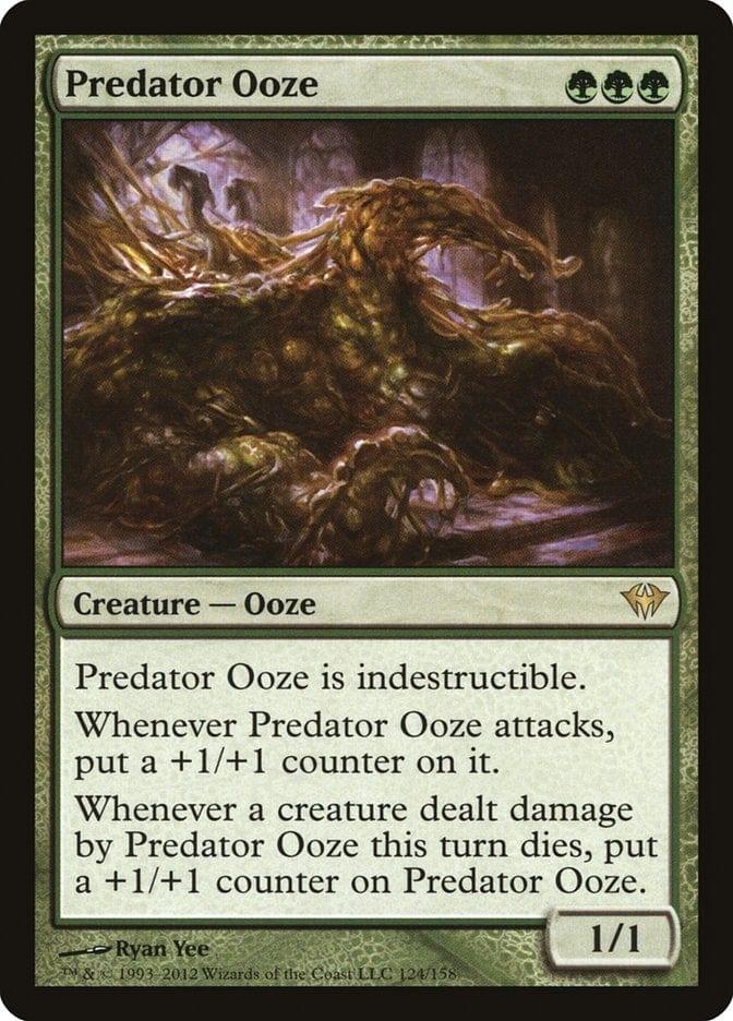 Magic: The Gathering MTG Single Predator Ooze [Dark Ascension]