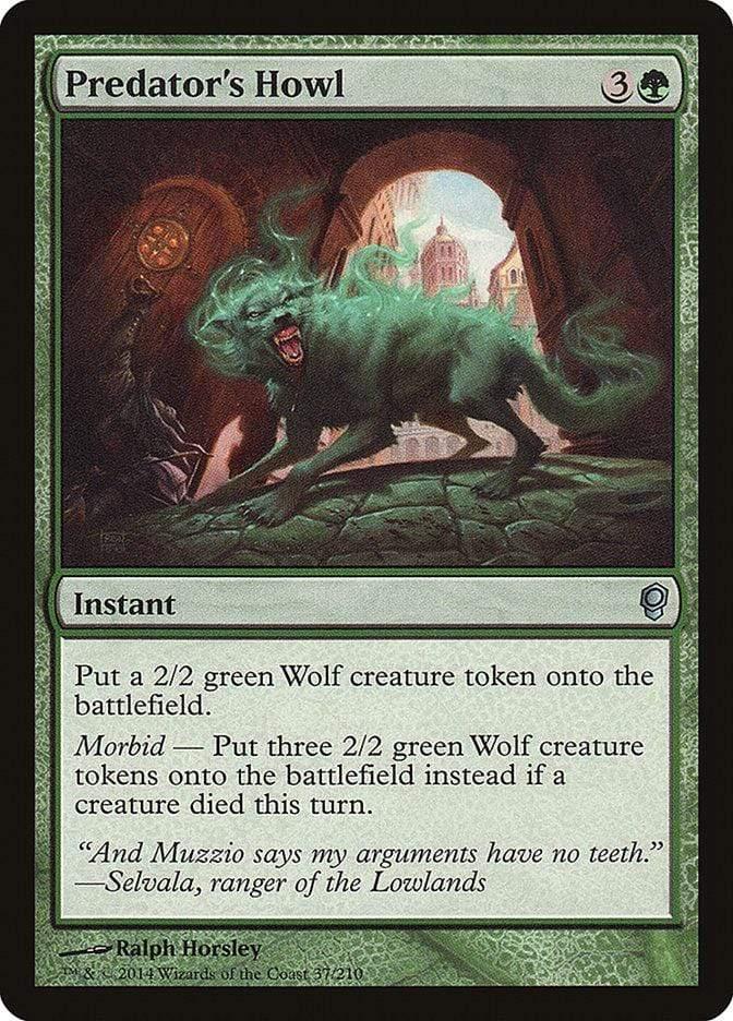 Magic: The Gathering MTG Single Predator's Howl [Conspiracy]