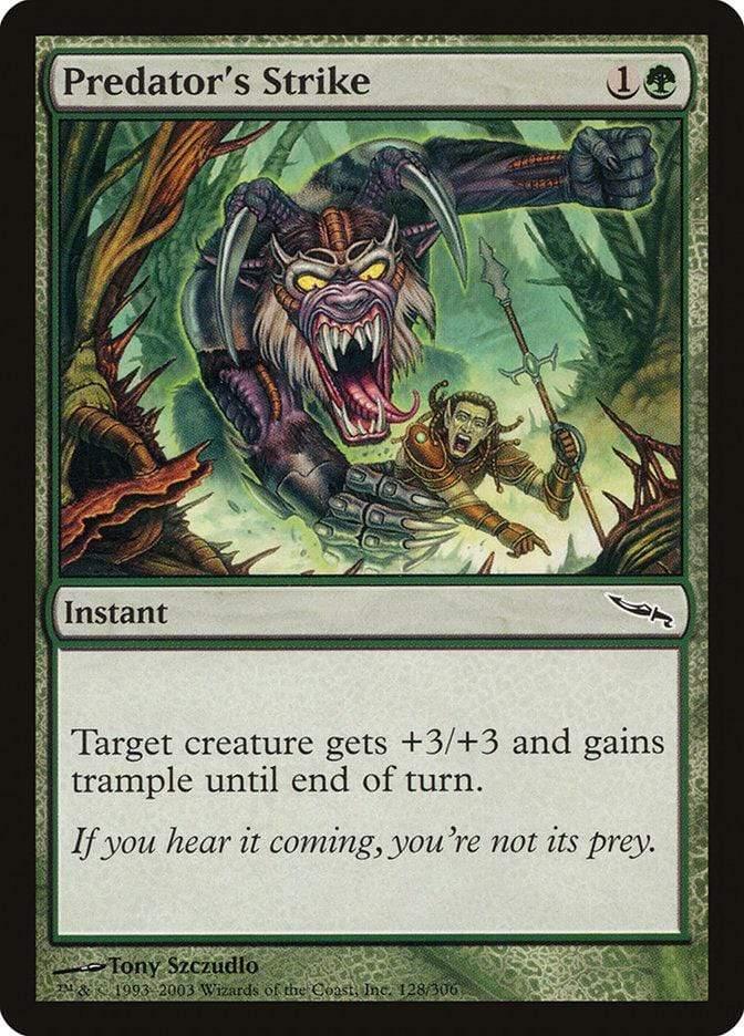 Magic: The Gathering MTG Single Predator's Strike [Mirrodin]