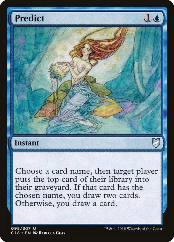 Magic: The Gathering MTG Single Predict [Commander 2018]