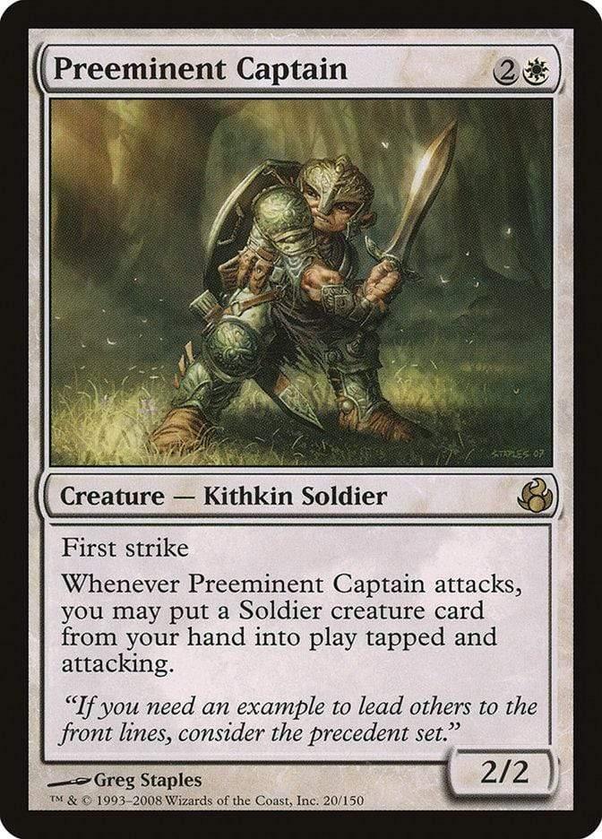 Magic: The Gathering MTG Single Preeminent Captain [Morningtide]