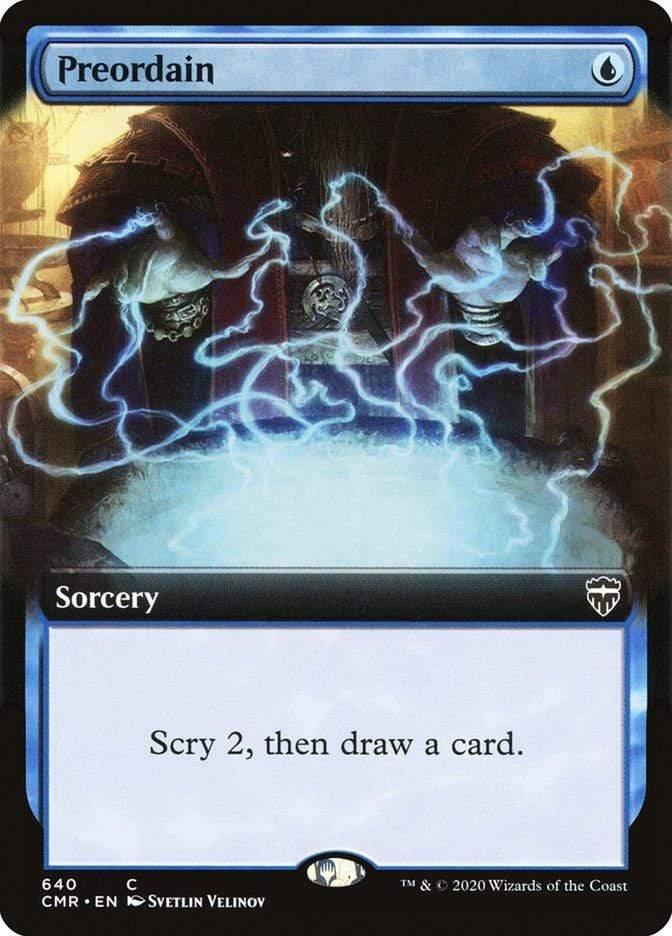 Magic: The Gathering MTG Single Preordain (Extended) [Commander Legends Extended]