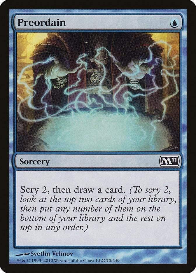 Magic: The Gathering MTG Single Preordain [Magic 2011]
