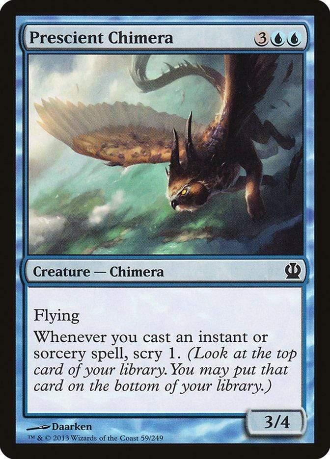 Magic: The Gathering MTG Single Prescient Chimera [Theros]