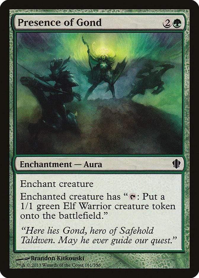 Magic: The Gathering MTG Single Presence of Gond [Commander 2013]