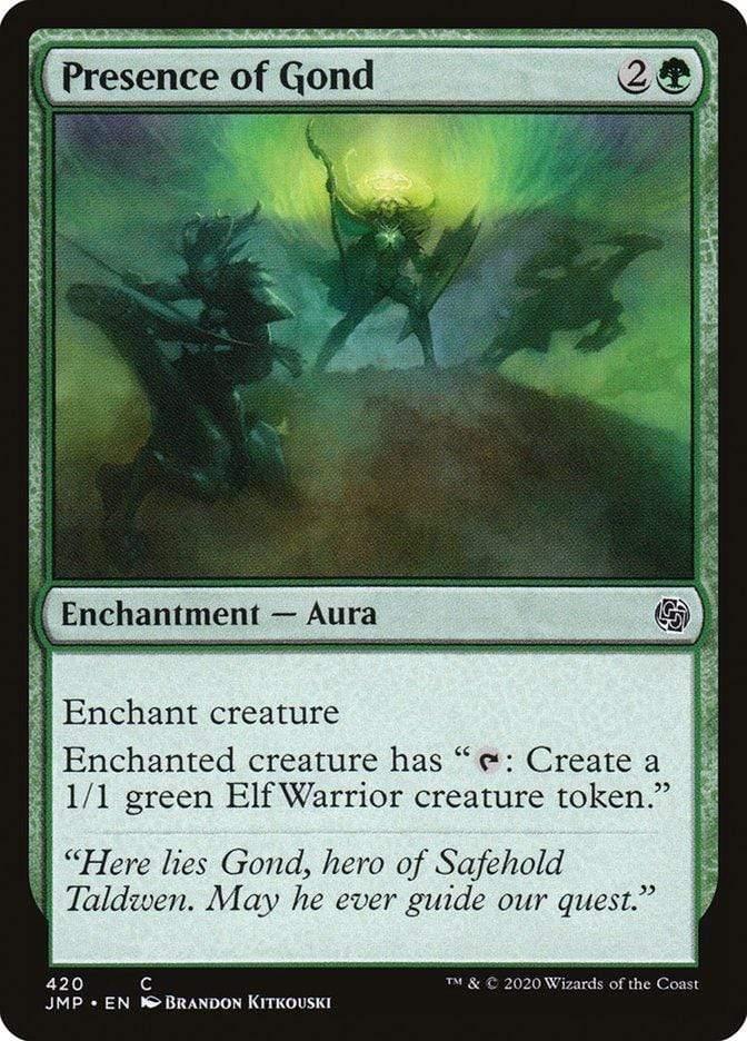 Magic: The Gathering MTG Single Presence of Gond [Jumpstart]