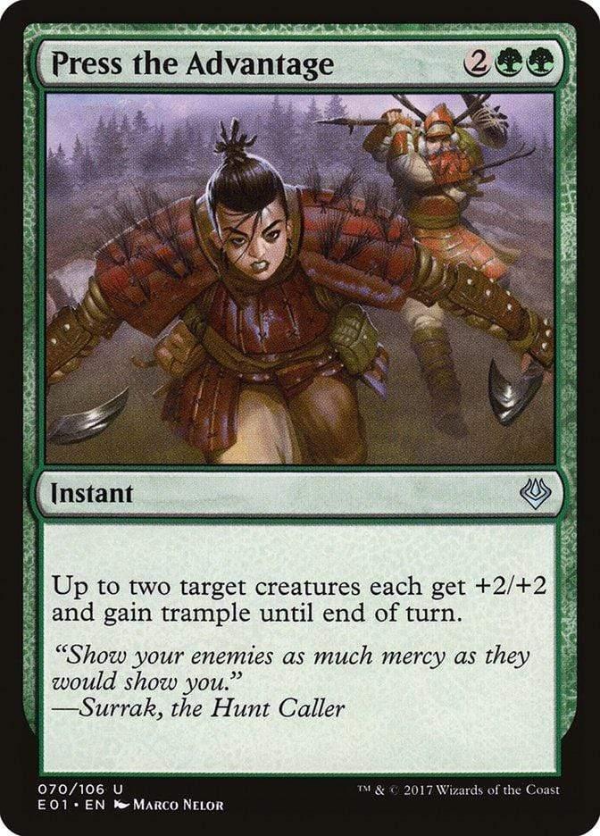 Magic: The Gathering MTG Single Press the Advantage [Archenemy: Nicol Bolas]