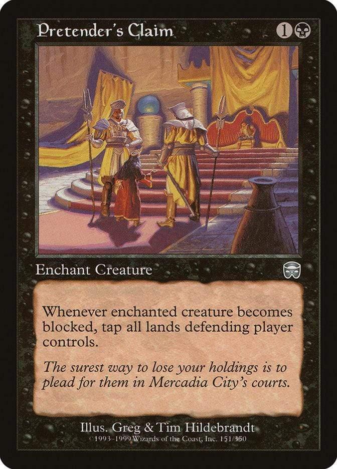 Magic: The Gathering MTG Single Pretender's Claim [Mercadian Masques]