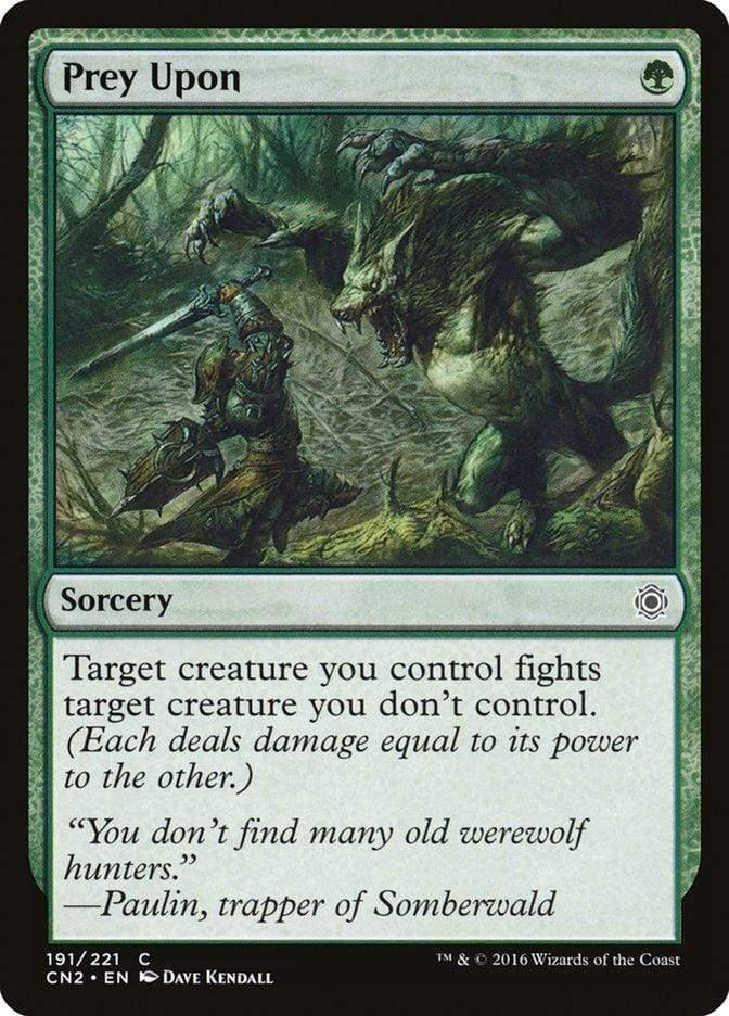 Magic: The Gathering MTG Single Prey Upon [Conspiracy: Take the Crown]