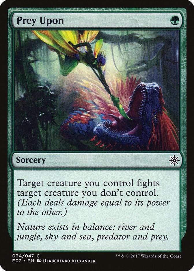 Magic: The Gathering MTG Single Prey Upon [Explorers of Ixalan]