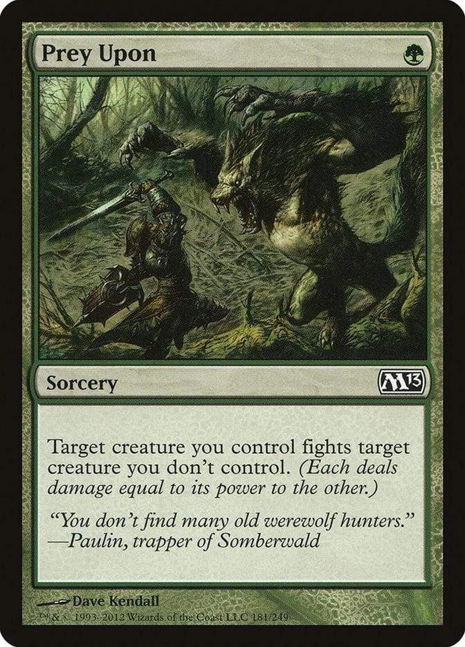 Magic: The Gathering MTG Single Prey Upon [Magic 2013]
