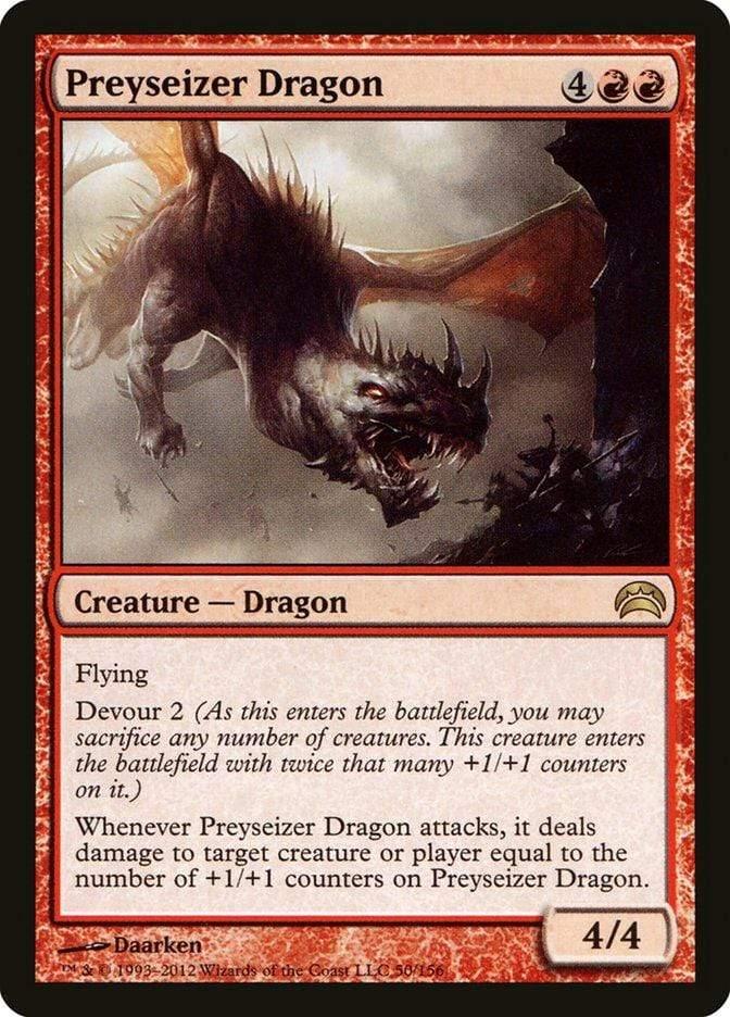 Magic: The Gathering MTG Single Preyseizer Dragon [Planechase 2012]